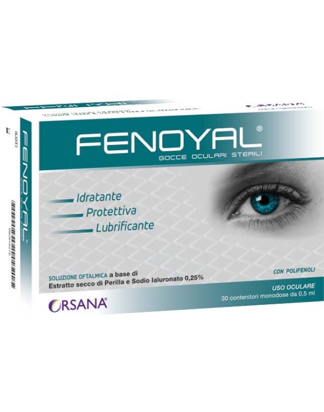 Fenoyal Gocce Oculari 0,5ml 30 Contenitori - Idratanti e Lubrificanti Fenoyal Gocce Oculari 0,5ml 30 Contenitori - Idratanti e Lubrificanti