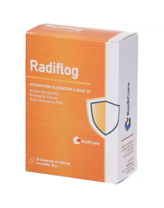 Radiflog 30 Compresse - Funzionalit&agrave; Articolare e Infiammazione