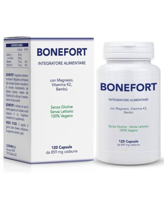 DAF PHARMA Bonefort Integratore 120 Capsule