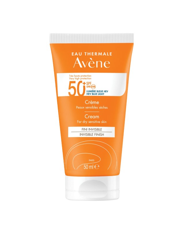 Avene Sol Crema SPF50+ 50ml - Protezione Solare Pelle Sensibile