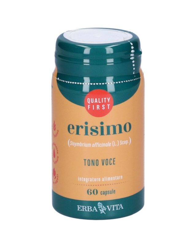 Erisimo 60 Capsule – Tono della Voce e Gola Erisimo 60 Capsule – Tono della Voce e Gola