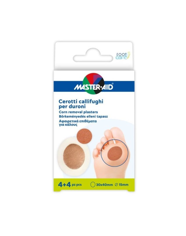 Cerotti Callifughi 4+4 pz per Duroni con Acido Salicilico Cerotti Callifughi 4+4 pz per Duroni con Acido Salicilico