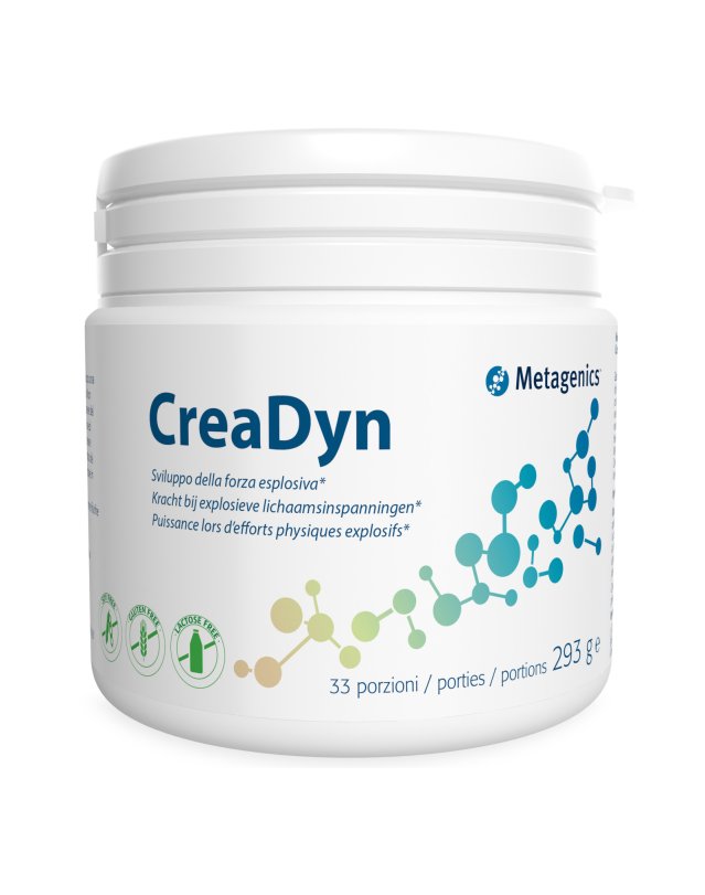 Creadyn Metagenics 293g - Energia e Recupero Muscolare Creadyn Metagenics 293g - Energia e Recupero Muscolare