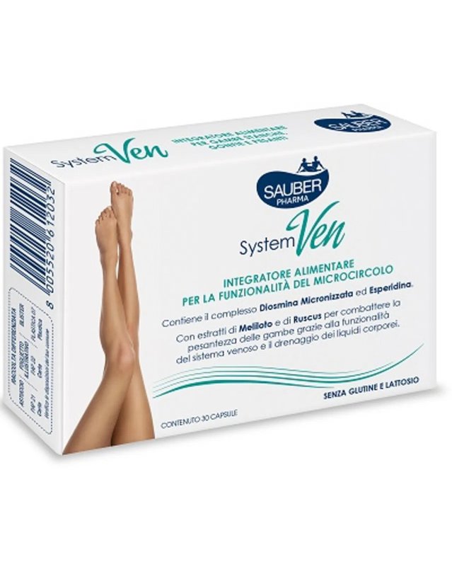 System Ven 30 Capsule – Microcircolo e Gambe Leggere System Ven 30 Capsule – Microcircolo e Gambe Leggere