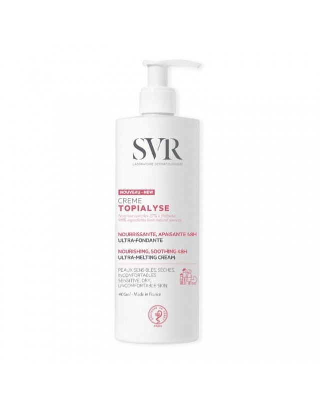 Topialyse Cr&egrave;me 400ml - Nutriente e Lenitiva per Pelle Secca