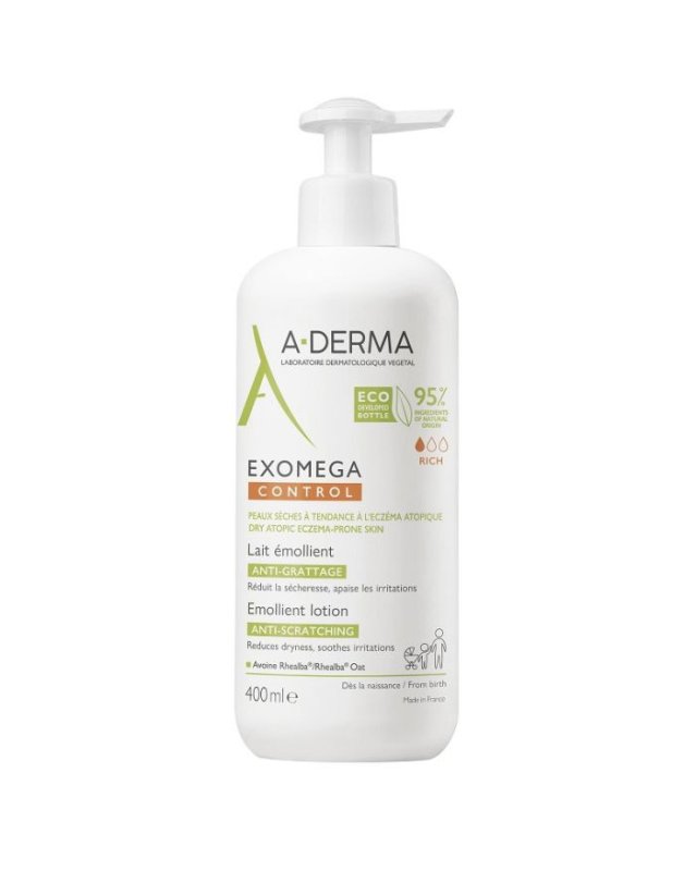 Exomega Control Latte Emolliente 400ml - Pelle Secca e Atopica