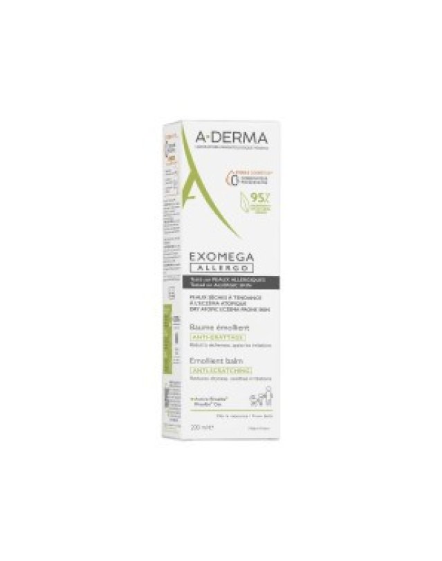Exomega Allergo Balsamo Emolliente 200ml - Lenitivo Pelle Atopica