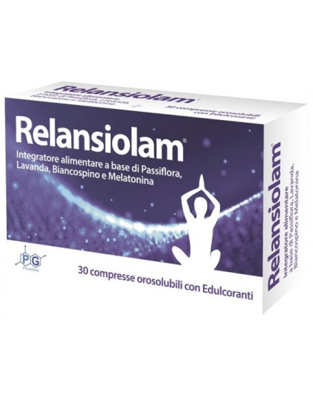 Relansiolam 30 Compresse - Rilassamento e Sonno