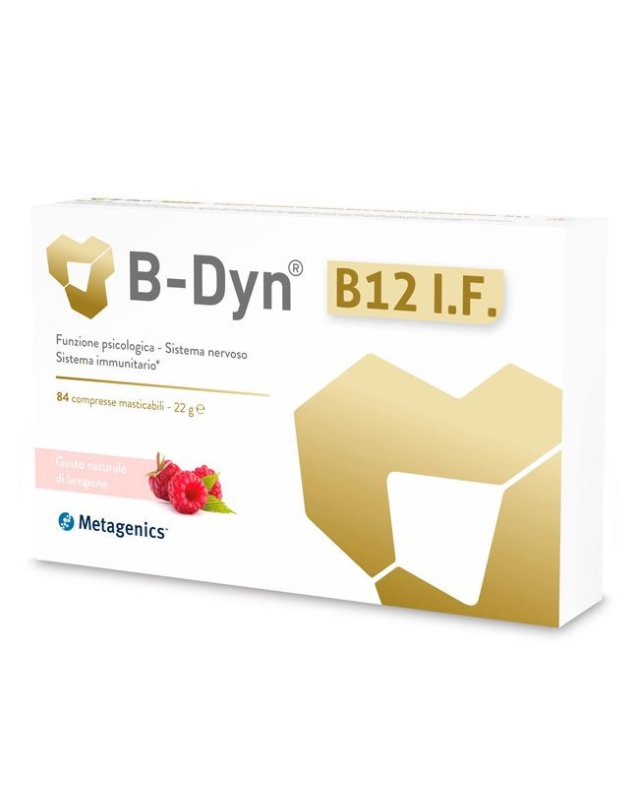 B-Dyn B12 I.F. 84 Compresse Masticabili - Energia e Mente Attiva