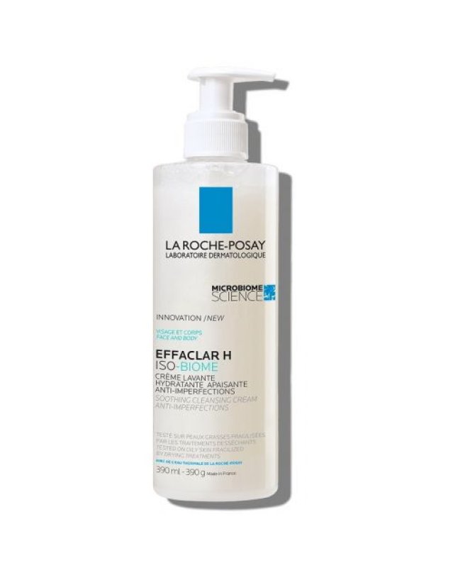 Effaclar H Iso Biome Crema Lavante 400ml - Pelle Acneica