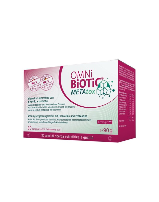 OMNi BiOTiC METAtox 30 Bustine – Probiotici Flora Intestinale OMNi BiOTiC METAtox 30 Bustine – Probiotici Flora Intestinale