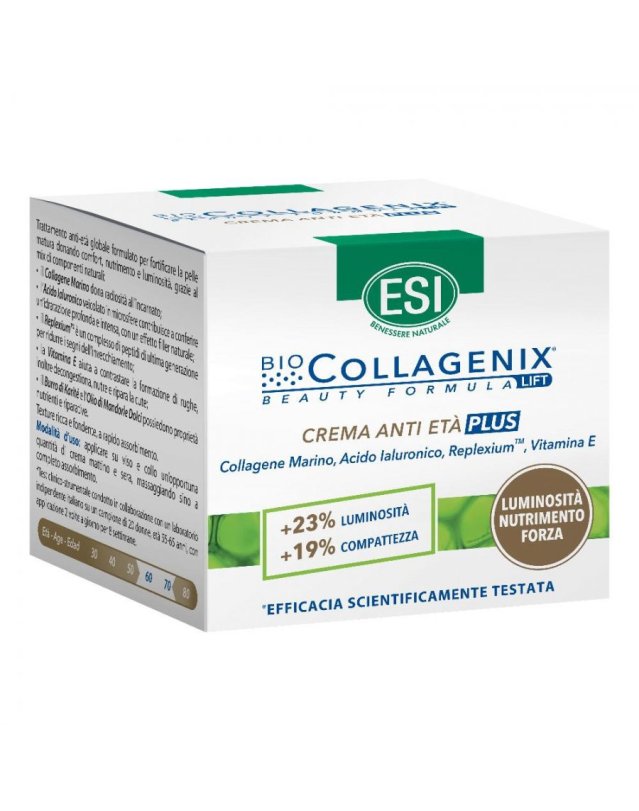 Biocollagenix Crema Antiet&agrave; Plus 50ml - Nutrimento e Luminosit&agrave;