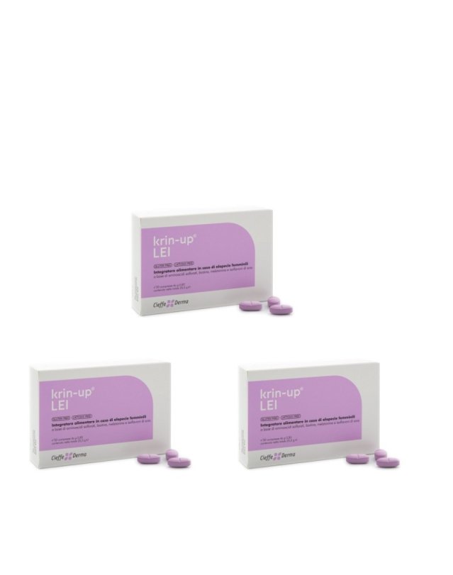 Cieffe Derma Krin Up Lei Integratore Capelli 30 Compresse con Biotina