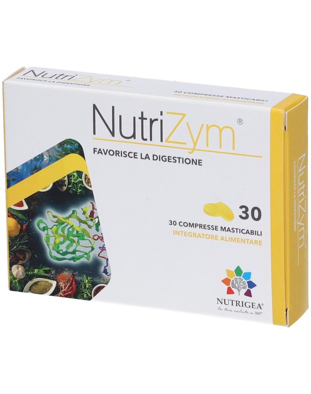 Nutrizym 30 Compresse Masticabili per la Digestione Nutrizym 30 Compresse Masticabili per la Digestione