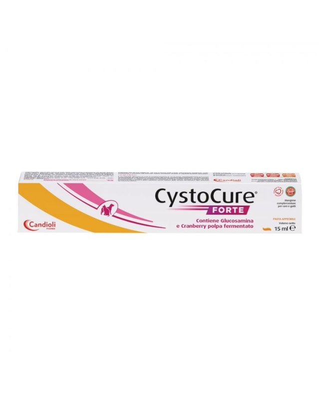 Cystocure Forte Pasta 15ml - Benessere Vie Urinarie Cani e Gatti