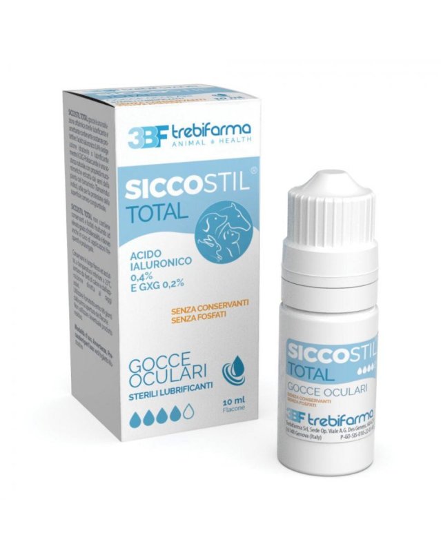 Siccostil Total 10ml - Lubrificante e Idratante per Animali