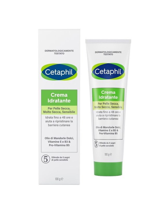 Cetaphil Crema Idratante 100g - Pelle Secca e Sensibile