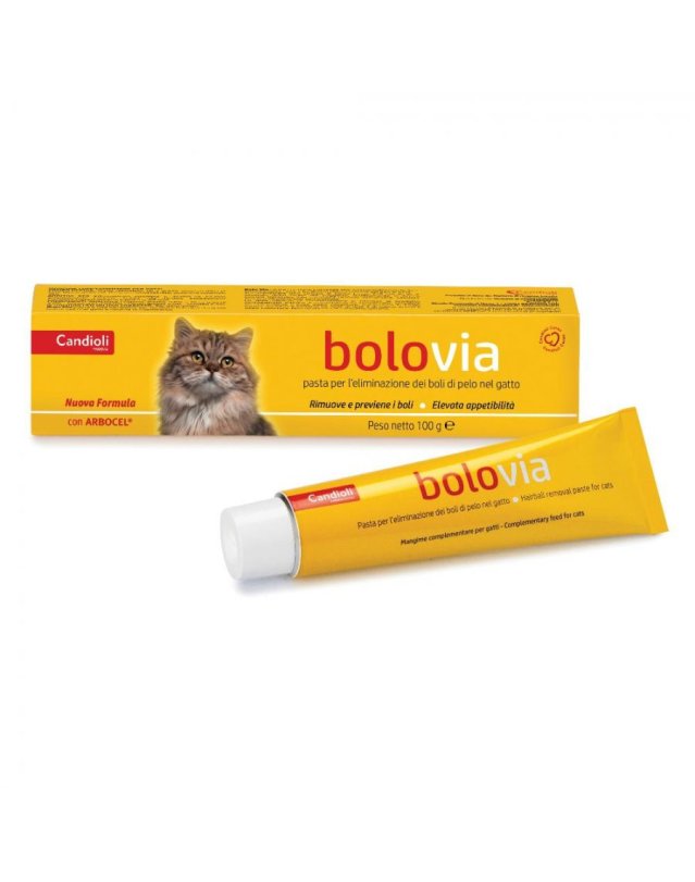 Bolo Via Pasta Gatti 100g - Boli di Pelo e Prevenzione Bolo Via Pasta Gatti 100g - Boli di Pelo e Prevenzione