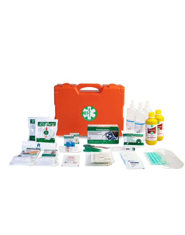 Kit Primo Soccorso 4 Pezzi – Medicazione e Pronto Intervento Kit Primo Soccorso 4 Pezzi – Medicazione e Pronto Intervento