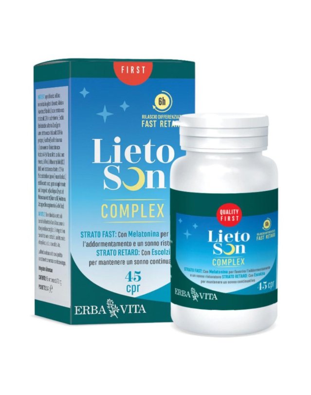 Lietoson Complex 45 Compresse – Sonno e Relax Notturno Lietoson Complex 45 Compresse – Sonno e Relax Notturno