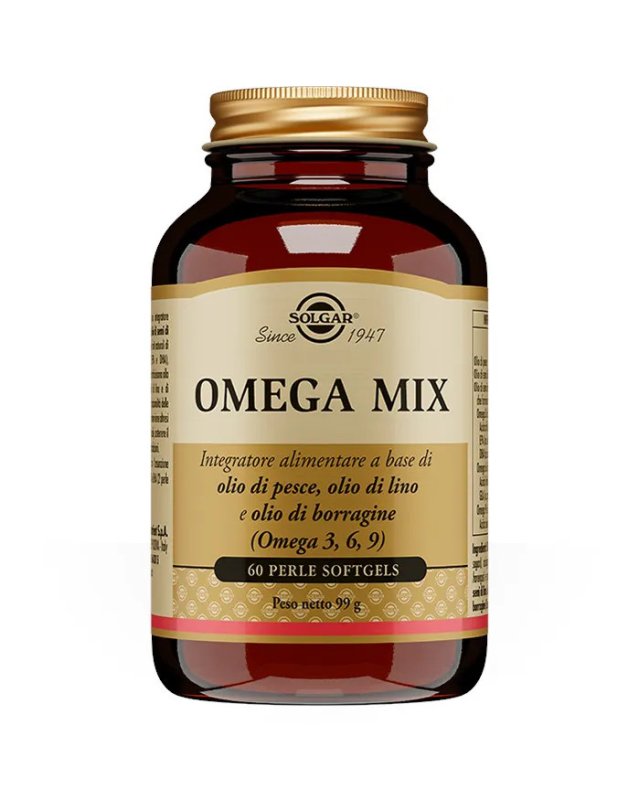Omega Mix Solgar 60 Perle - Omega 3-6-9
