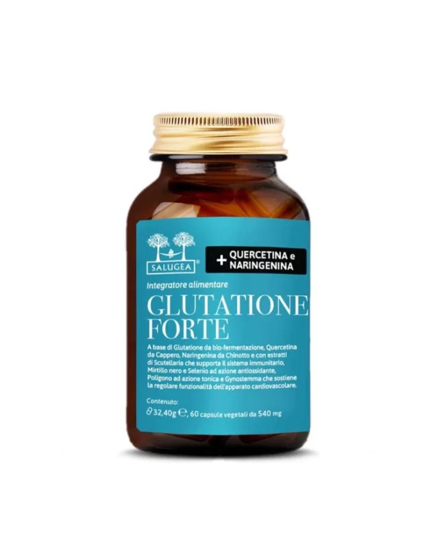 Salugea Glutatione Forte Integratore Antiossidante 60 Capsule Sistema Immunitario