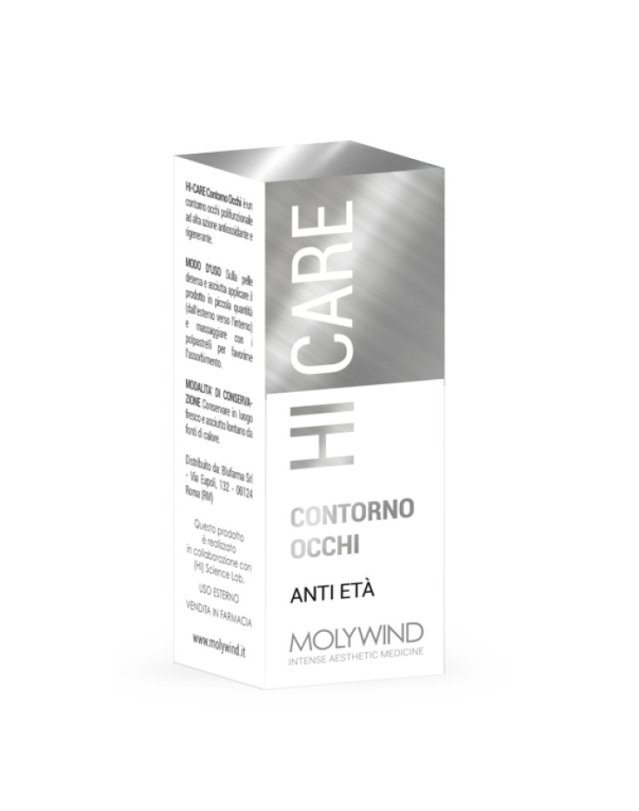 Hi-Care Contorno Occhi Molywin 10 ml - Antirughe e Idratante Hi-Care Contorno Occhi Molywin 10 ml - Antirughe e Idratante