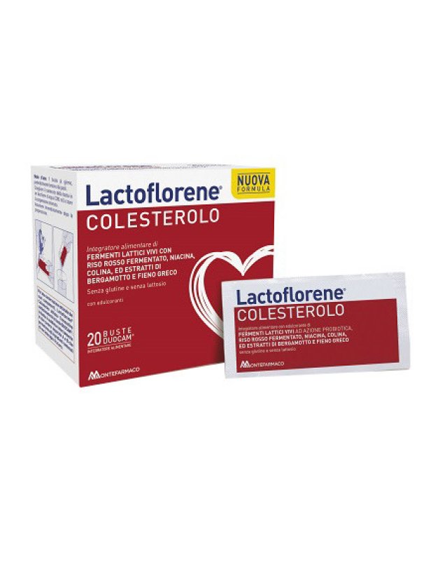 Lactoflorene Colesterolo 20 bustine - Controllo Colesterolo Lactoflorene Colesterolo 20 bustine - Controllo Colesterolo