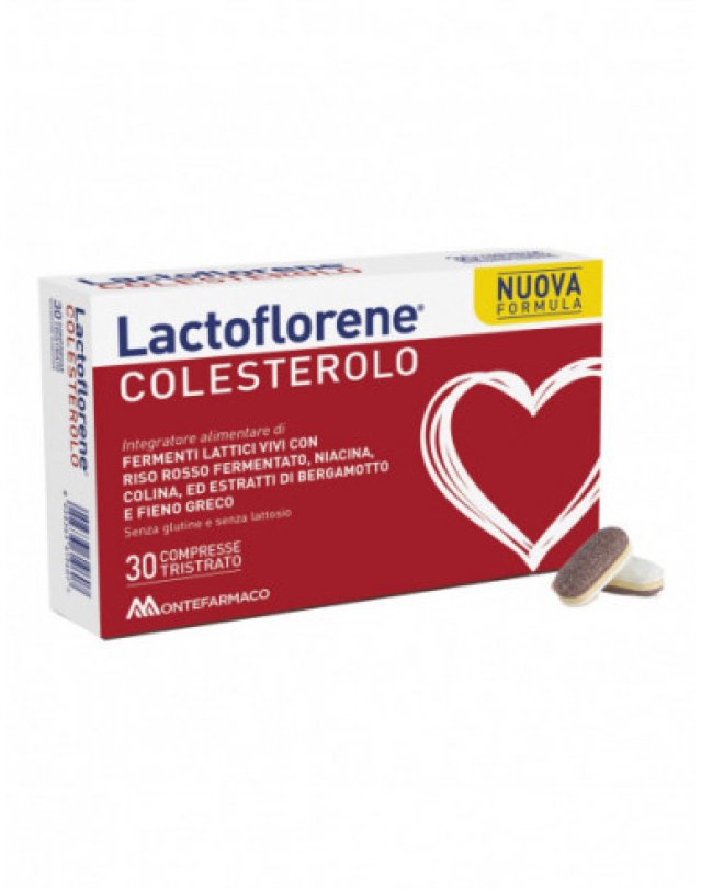 Lactoflorene Colesterolo 30 Compresse - Controllo Colesterolo Lactoflorene Colesterolo 30 Compresse - Controllo Colesterolo
