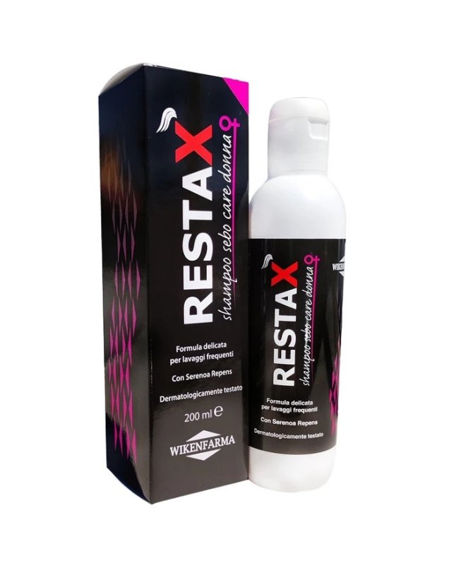 Shampoo Sebo Care Donna Restax 200 ml - Capelli Grassi Shampoo Sebo Care Donna Restax 200 ml - Capelli Grassi