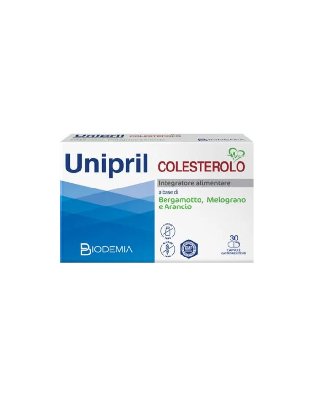 Unipril Colesterolo 30 Capsule - Benessere Cardiovascolare