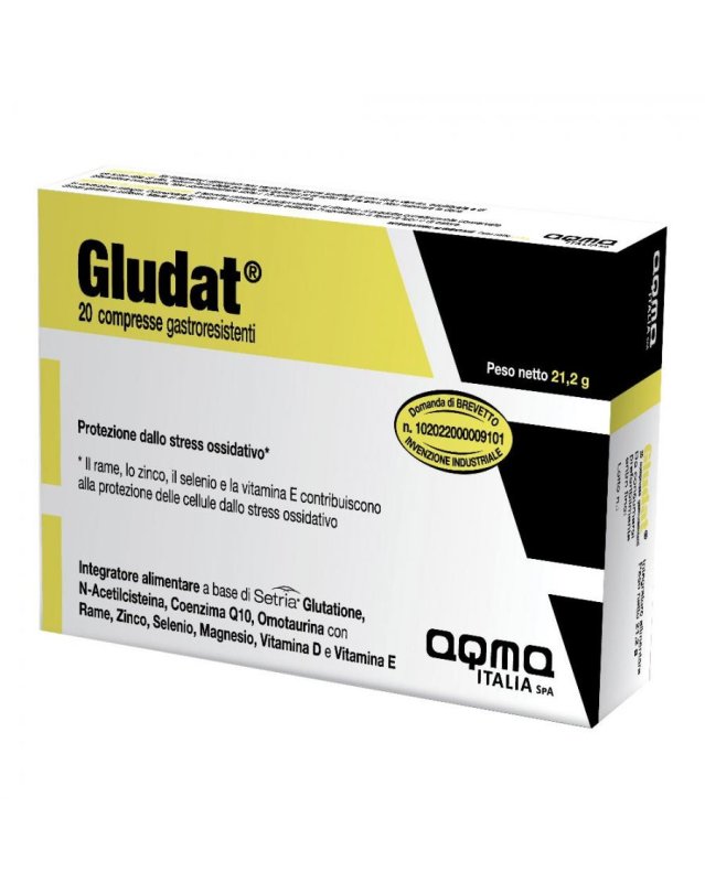 Gludat 20 Compresse - Antiossidante e Sistema Immunitario