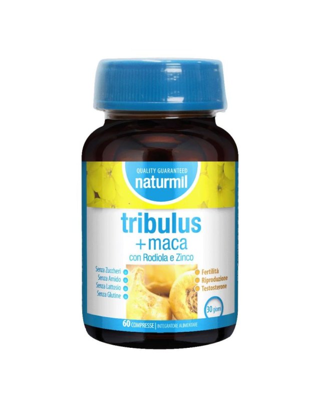 Tribulus e Maca 60 compresse - Fertilità e livelli di Testosterone Tribulus e Maca 60 compresse - Fertilità e livelli di Testosterone