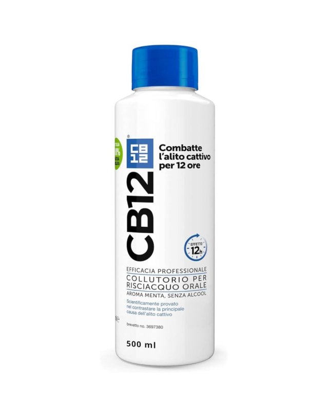 Collutorio Alitosi CB12 500ml - Alito Fresco e Denti Forti Collutorio Alitosi CB12 500ml - Alito Fresco e Denti Forti