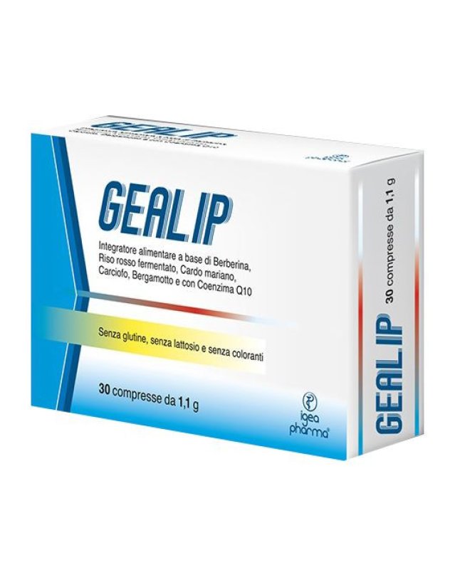 Gealip 30 compresse - Controllo Colesterolo e Funzione Epatica