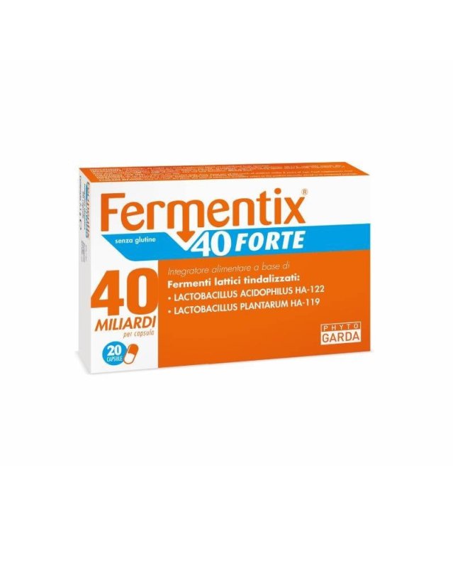 Fermentix 40 Forte 20 Capsule - Equilibrio Flora Intestinale Fermentix 40 Forte 20 Capsule - Equilibrio Flora Intestinale