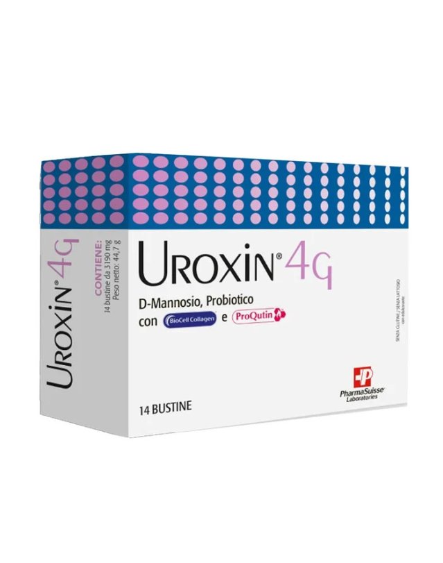 Pharmasuisse Uroxin 4G Integratore Benessere Intestinale 14 Bustine Pharmasuisse Uroxin 4G Integratore Benessere Intestinale 14 Bustine