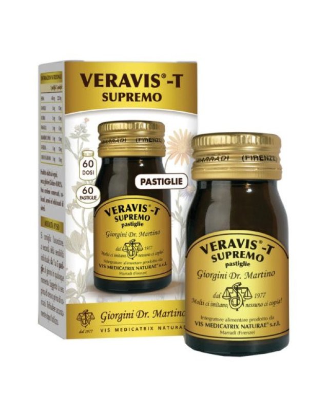 Veravis T Supremo 180 Pastiglie 90g Regolarit&agrave; Intestinale