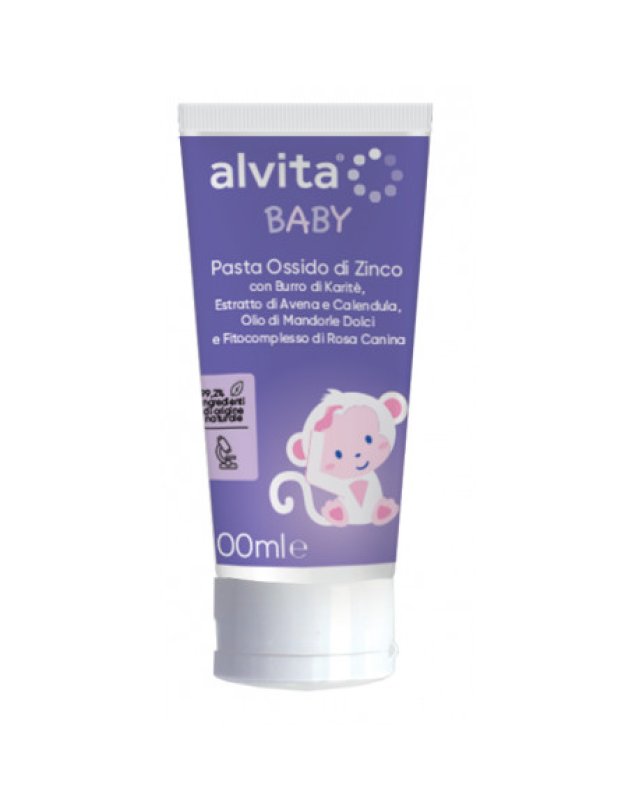 Pasta Ossido Zinco Alvita Baby 100 ml – Cambio Pannolino Pasta Ossido Zinco Alvita Baby 100 ml – Cambio Pannolino