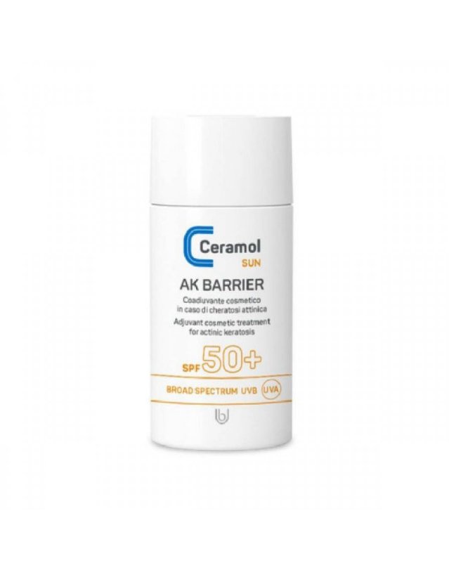 Ceramol AK Barrier 50ml - Protezione Solare Cheratosi Attinica