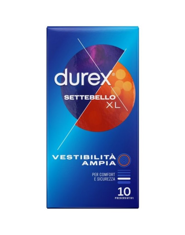 Settebello XL 10 Preservativi – Vestibilità Ampia e Comfort Settebello XL 10 Preservativi – Vestibilità Ampia e Comfort