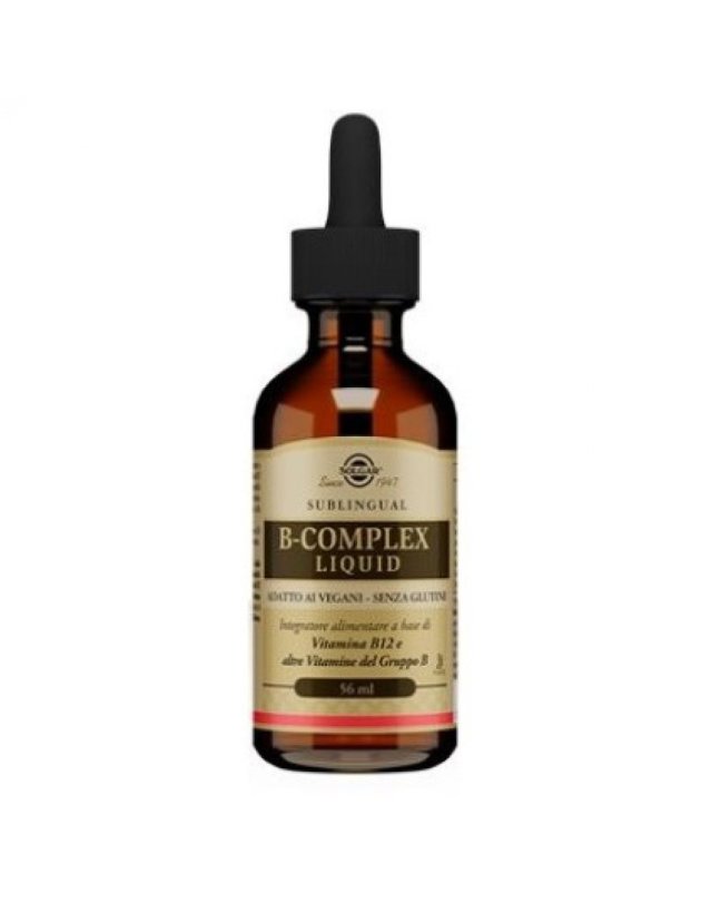 B-Complex Liquid Solgar 56ml - Energia e Metabolismo B-Complex Liquid Solgar 56ml - Energia e Metabolismo