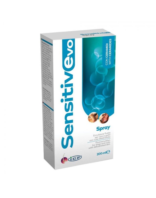 Sensitiv Evo Spray 200 ml - Emulsione Fluida per Cani e Gatti