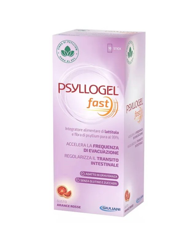 Psyllogel Fast 10 Stick - Regolarità Intestinale e Transito Psyllogel Fast 10 Stick - Regolarità Intestinale e Transito