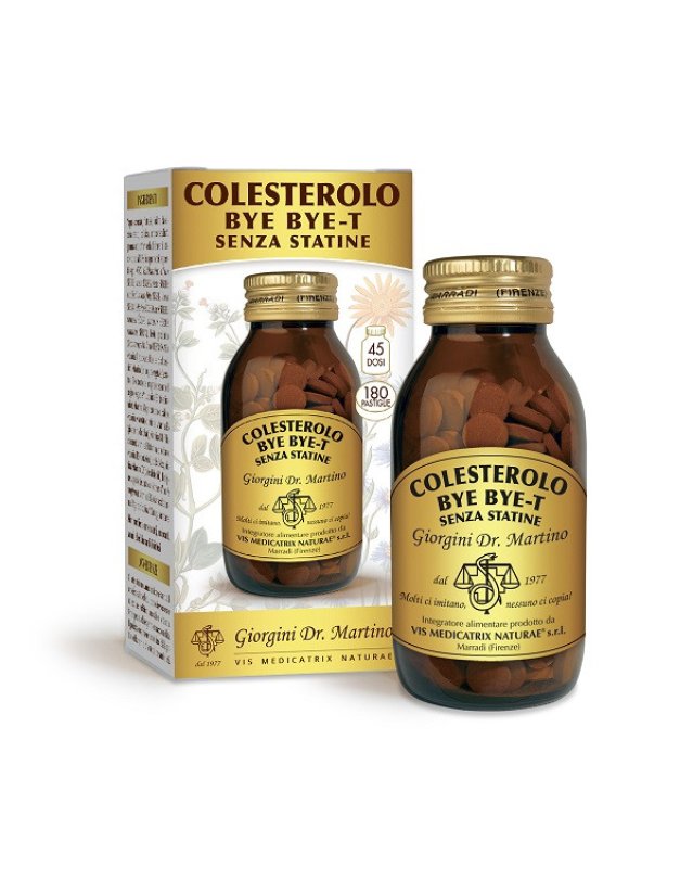 Colesterolo Bye Bye-T 180 pastiglie - Metabolismo Lipidi e Colesterolo Colesterolo Bye Bye-T 180 pastiglie - Metabolismo Lipidi e Colesterolo