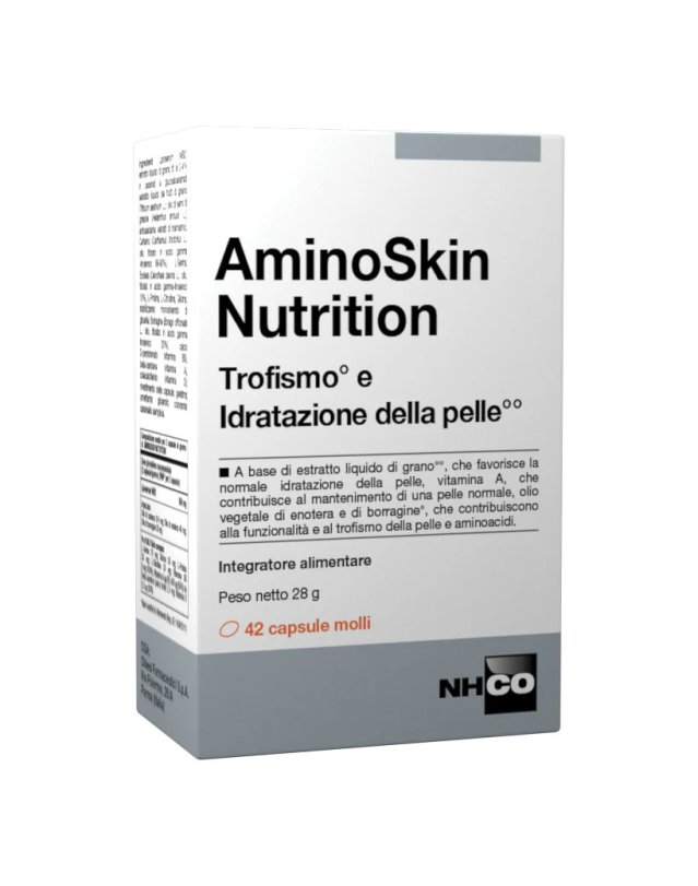 Aminoskin Nutrition 42 Capsule - Pelle e Idratazione Aminoskin Nutrition 42 Capsule - Pelle e Idratazione