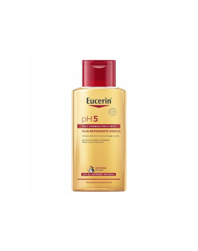 Olio Doccia Detergente Eucerin pH5 200ml - Pelle Sensibile Olio Doccia Detergente Eucerin pH5 200ml - Pelle Sensibile