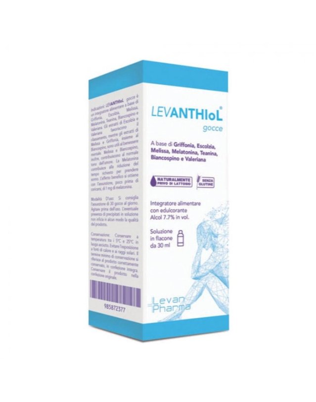 Levanthiol Gocce 30ml - Per Sonno e Relax