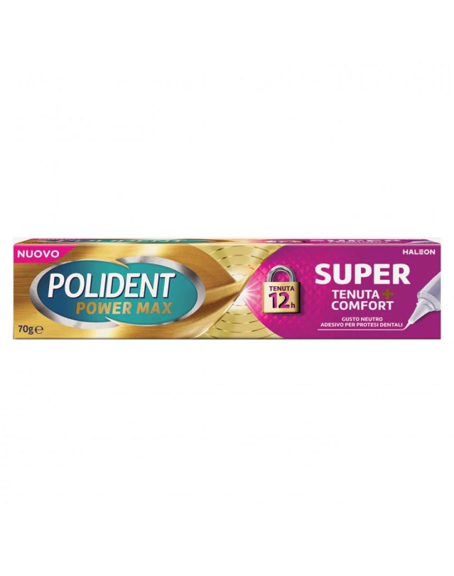 Polident Power Max 70g - Super Tenuta e Comfort Protesi