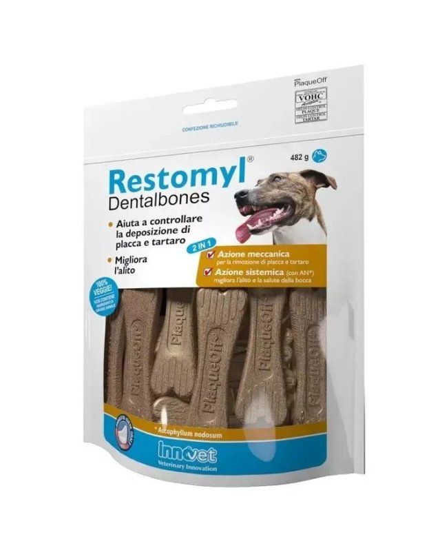 Restomyl Dentalbones 482g - Igiene Orale Cani Restomyl Dentalbones 482g - Igiene Orale Cani